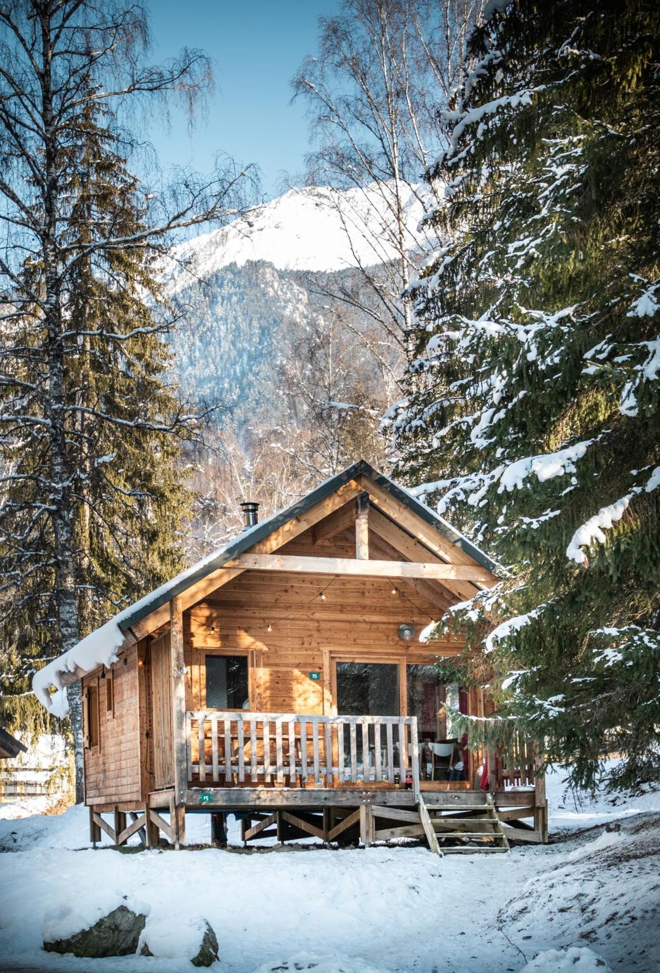 Huttopia Bozel en Vanoise Esterno foto