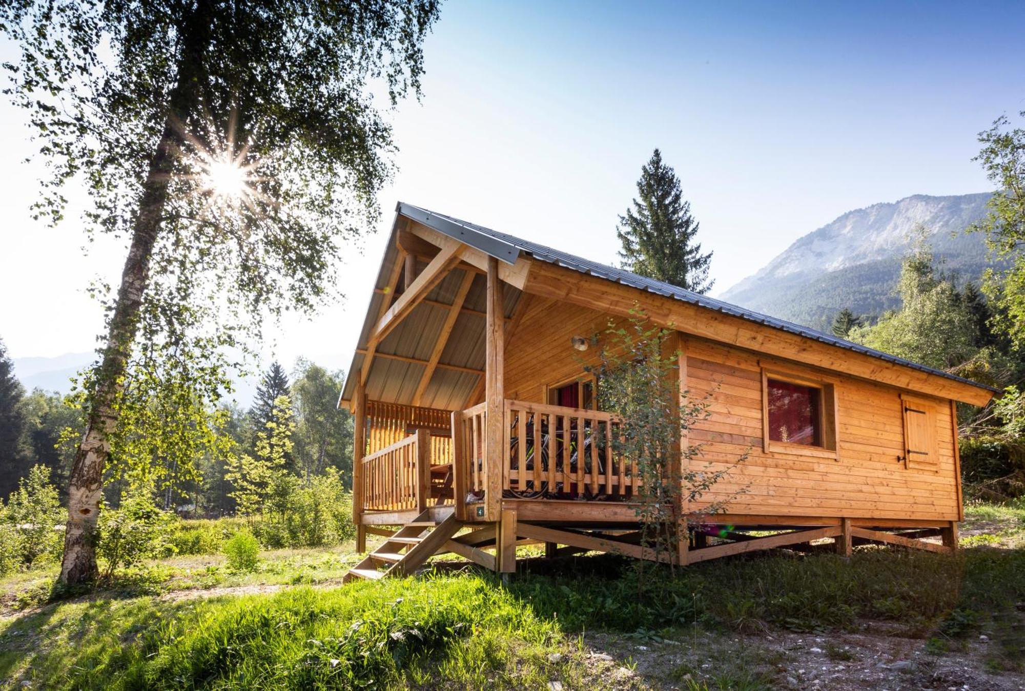 Huttopia Bozel en Vanoise Esterno foto